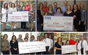 Donations to MD Anderson and FISD